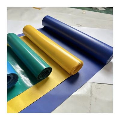 150GSM 100% Polyester Twill Tarpaulin Waterproof High Visibility Poly Woven Fabric