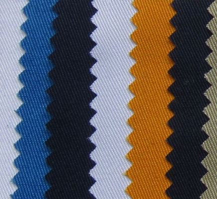 Velveteen Fabric 100% Cotton 65 Polyester 35 Cotton Workwear TC Drill Woven Textile