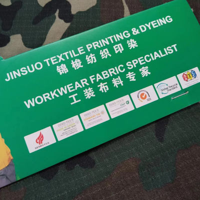 Direct from Jinsuo Woven Nylon Cotton Ribstop Forest Printing with Special Finish