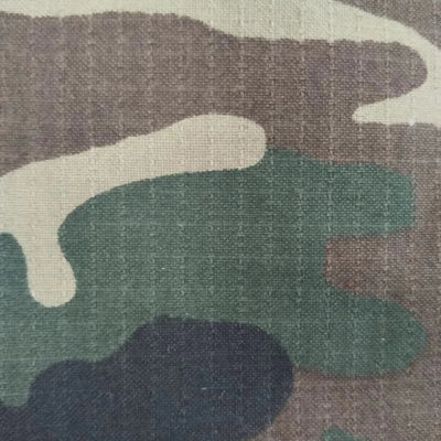 Direct from Jinsuo Woven Nylon Cotton Ribstop Forest Printing with Special Finish