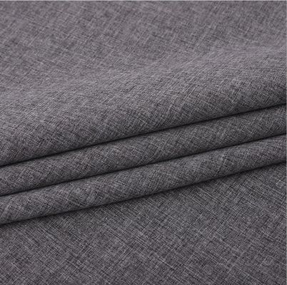Grey Melange 4 Ways Stretch Polyester Fabric for Home Textile 35 Years Professional