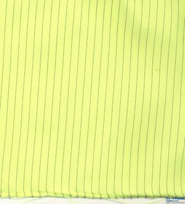 Polyester/Cotton Antistatic Cleanroom Lint Free ESD Safety Fabric for Lab Clothing