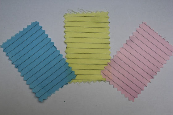 Polyester/Cotton Antistatic Cleanroom Lint Free ESD Safety Fabric for Lab Clothing