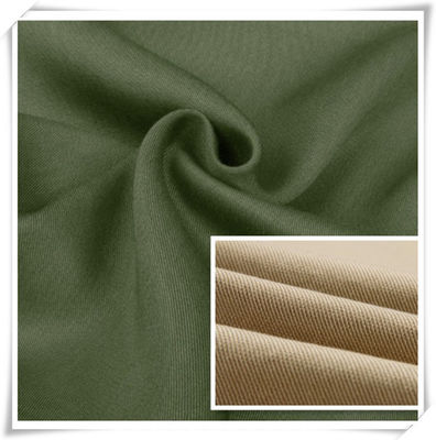 Plain Woven 100% Cotton Khaki Uniform Fabric 16*12 108*56 for Your Style and Comfort