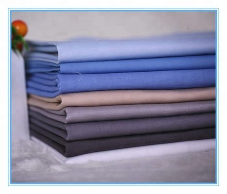 Plain Woven 100% Cotton Khaki Uniform Fabric 16*12 108*56 for Your Style and Comfort