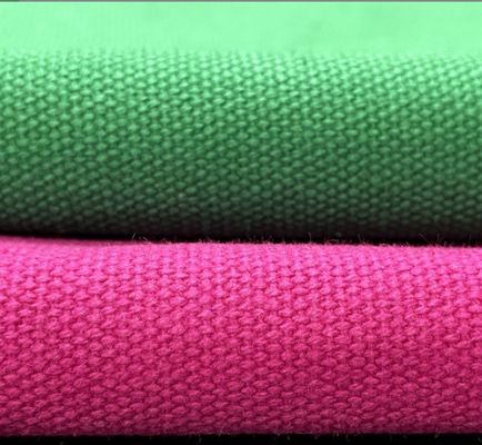 Popular Dyed Workwear Fabric 400gsm Cotton Canvas for Bag in Jacquard Style