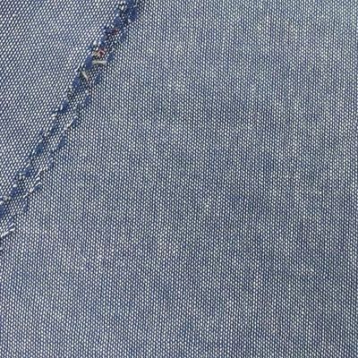 Denim Fabric 21s Imitation100% Cotton Thin Shirt Denim Knitted Advantage Small Orders