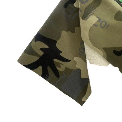 Dobby Style Multicam 100% Polyester Camo Polar Fleece Softshell Fabric for Outdoor Jacket