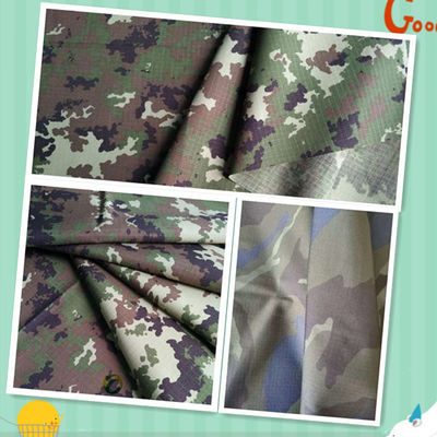 Direct High Tear Strength Polycotton SA Camouflage Rip-Stop Fabric 230gsm Width 57/58