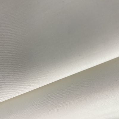 Free Sample Woven White Dyed Arabic Thobe Fabric 100plyester for Eastern Robe Thobe