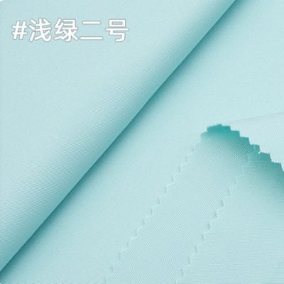 White Blue Nurse Hospital Uniform Fabric Cotton Polyester Nurse Fabric 100*52 Density