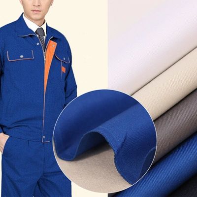 Polycotton Twill Workwear Fabrics with Stain Repellent 80/20 21*21 190GSM in Stocklot