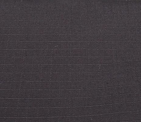 Waterproof Ripstop Stretch Fabric Poly Cotton 220gsm Qingdao Woven Plain Dyed 4 Grade