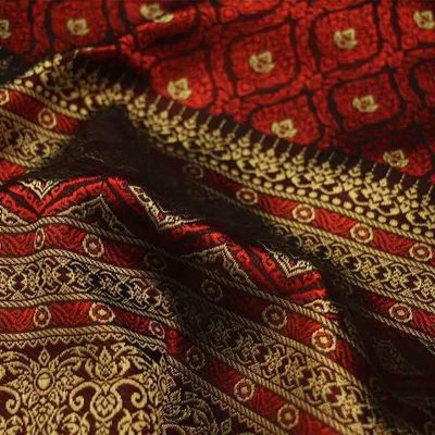 Medium Weight Brocade Fabric Germany Cotton Jacquard Fabric 10 Yards for dress garment