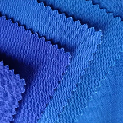 190-195gsm Ribstop Uniform Fabric 65% Polyester 35% Cotton Customized Color Width 58/60