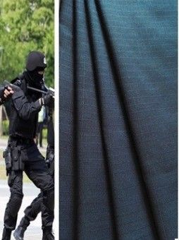 190-195gsm Ribstop Uniform Fabric 65% Polyester 35% Cotton Customized Color Width 58/60
