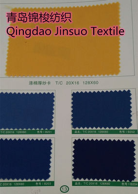 Stretch Fabric 235-240gsm Twill Workwear Fabric with Woven Polyester Cotton Blend