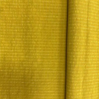 Shiny Metal Coated Fabric Gridstop Nylon for Fashion Accessories-Bags Purses Totes