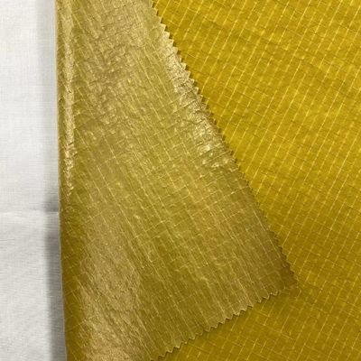 Shiny Metal Coated Fabric Gridstop Nylon for Fashion Accessories-Bags Purses Totes