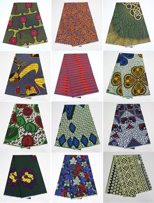 Custom Dyed Cotton Stretch Pagne Super Wax Hollandais for Vibrant African Clothing