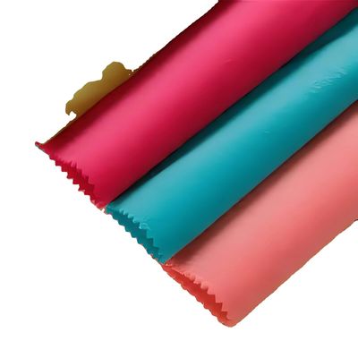 Customized Color 210T Taffeta Polyester Lining Fabric Flame Retardant for Home Textile