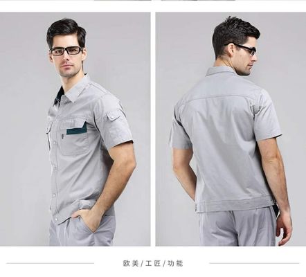 Poly Cotton Blended Woven Workwear Fabric in Solid Dyeing Pattern for Uniform Workwear