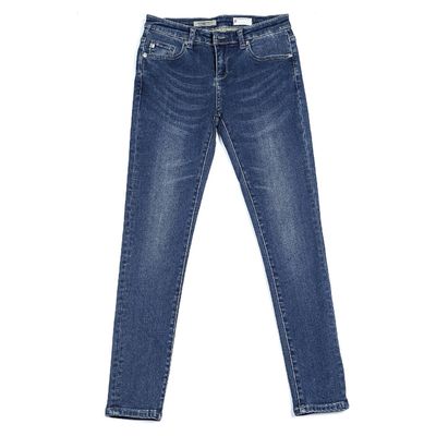 Medium Weight 180gsm 230gsm 300gsm Washed 100% Cotton Twill Yarn Dyed Denim Fabric for Jeans