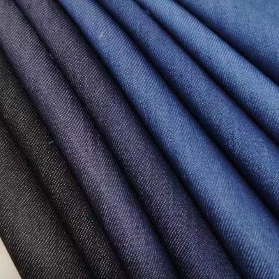Pattern YARN DYED 230gsm 100% Cotton Twill Competitive Washed Denim Fabric for Jeans