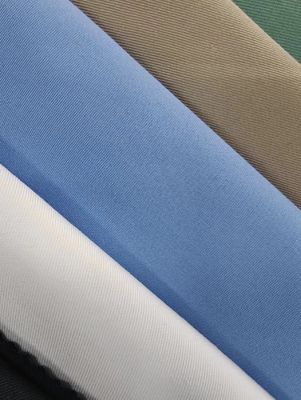 Soft and Durable 100% Polyester Twill Gabardine Fabric for Uniform Water Resistant