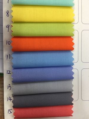 Pattern Solids Flame Retardant Polyester Twill Fabric for Home Textile Uniforms