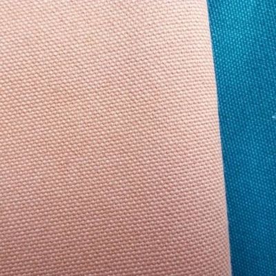 Jinsuo Water Resistant Cotton Poly Canvas Fabric for Totes Bags Shoes Tarpaulin Blue