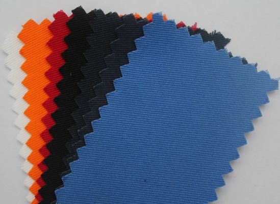 100% Polyester Twill Fabric for Uniform and Suit Waterproof Gabardine Workwear Fabric