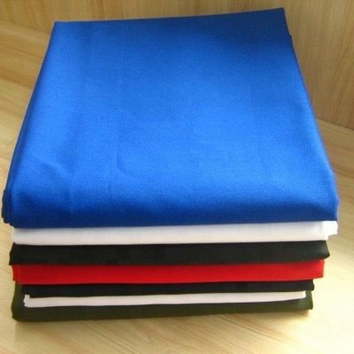 SOLIDS Pattern Linen Type Cloth 65% Polyester Twill Fabric for Customized Workwear