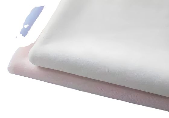 Knitted Type Weft Trendy Spandex TC 65 35 or 100% Cotton Hospital White Nurse Doctor Uniform Fabric