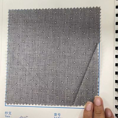 Customised Design Highweight Breathable 100cotton Yarn Dyed Check Fabrics For t-shirt Memory