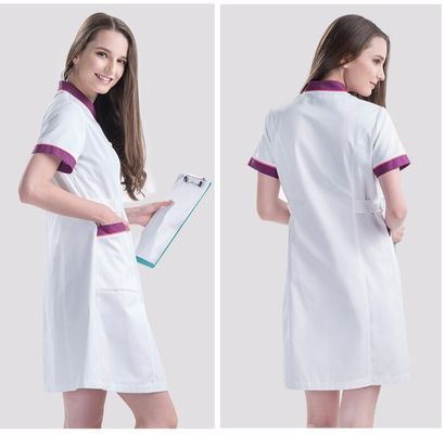 Woven Medium Weight Polyester/Cotton Twill T/C 65% 35% Fabric for Nurse Uniform Workwear