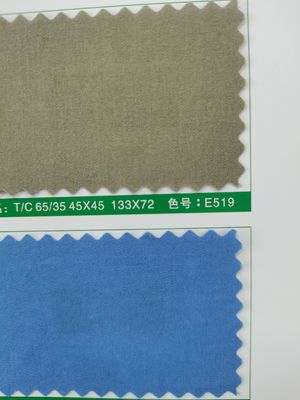 Velveteen Fabric 100% Cotton 65 Polyester 35 Cotton Workwear TC Drill Woven Textile
